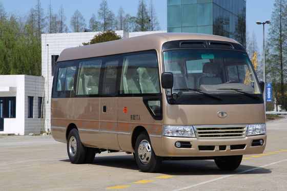 China Mitsubishi-Onderlegger voor glazenminibus 6 Meter 19 de Minibus van Seater met Handversnellingsbak leverancier