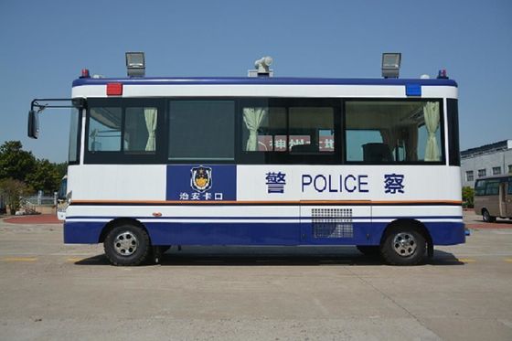 China 25 van het de Politiebevel van Km/H de Mobiele van het de Voertuigenbenzinestation 3G Draadloze Transmissie leverancier