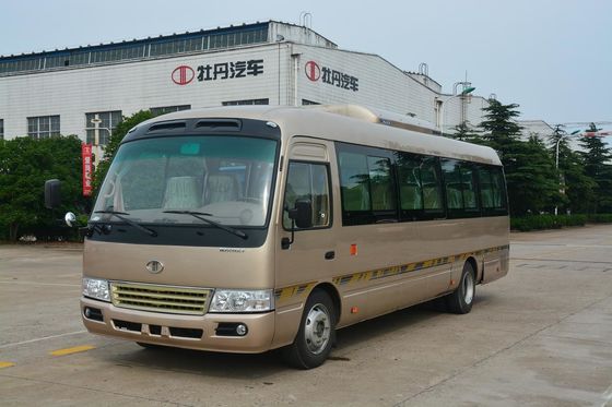 China De achtercummins-Verplaatsing van de de Passagiers Minibus 3.856L van Minivan van het Motorvervoer leverancier