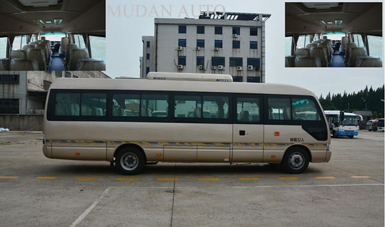 China De Minibus van de schuifdakmd6758 Ster, Glijdende Zijruit van de 25 Passagiers het Minibus leverancier