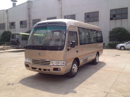 China Luxe 19 Seater-Minibus/Diesel 6m de Bus4.3t Achteras van de Lengteonderlegger voor glazen, 15-24 Zetels leverancier