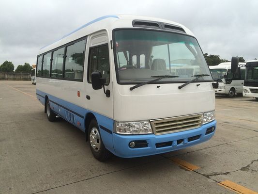 China Stroomlijn van de Minibusperu van de Ontwerp Klassieke Onderlegger voor glazen de Stijllhd Mini 30 Seater Bus Mitsubishi leverancier