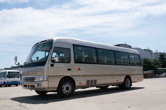 China Travel Tourist 30 Seater Minibus 7.7M Lengte Bezienswaardigheden Europa Markt leverancier