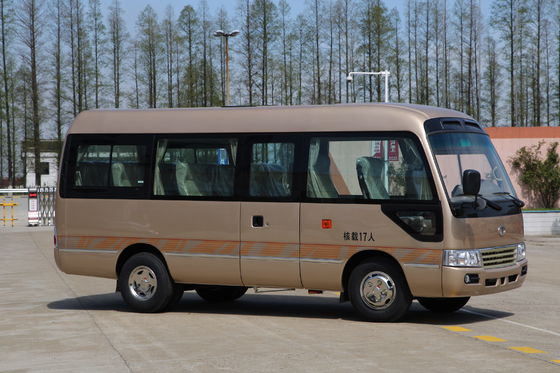 China Onderlegger voor glazentype Diesel 19 Seater-Minibus met Yuchai-Motor yc4fa115-20 leverancier