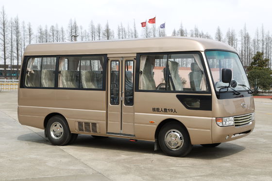 China Toyota-stijlrosa de Onderlegger voor glazenvoertuig 6m van de Toeristen Minibus met Yuchai-motor leverancier
