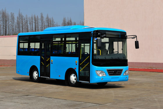 China Euro 3 Hoge het Dakminibus van Vervoers Kleine Interlokale Bussen 91 - 110 Km/H leverancier