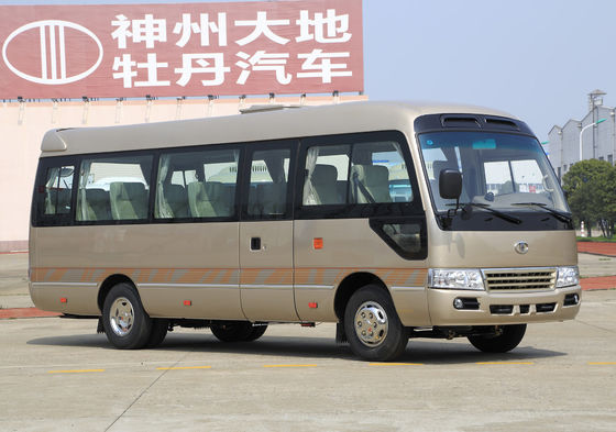 China Eco - Vriendschappelijk de Dieselmotor Laag Brandstofverbruik van de Toeristen Minibus leverancier