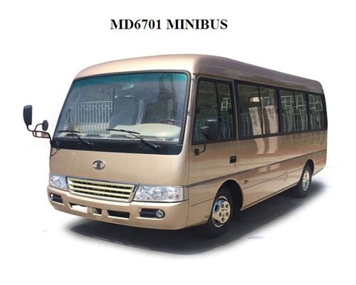 China Luxe 23 Seater-motor van de de Toeristen de Minibus 3.8L MD6701Cummins van Busmudan leverancier