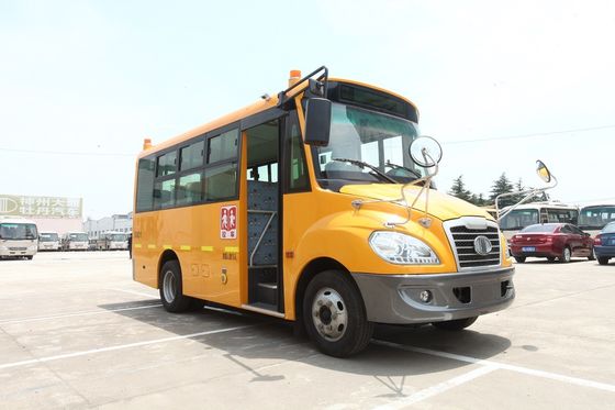 China RHD-Minibus Één van de Schoolster Dekstad Sightseeingsbus met Handtransmissie leverancier