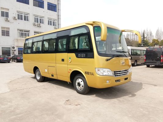 China 29 Passenger Van Star Minibus Linkeraandrijving met Mitsubishi-Motor leverancier